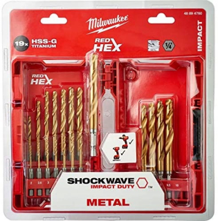 Milwaukee Metal Drills 19ks 48894760