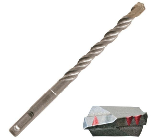 Milwaukee Concrete Drill SDS+ 2-OStrz 8x460