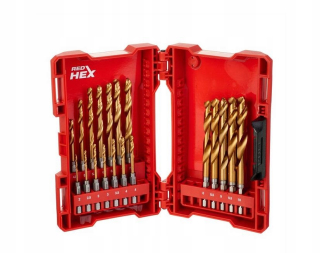 Milwaukee Drill Metal HSS-G Tin Kpl.19 PCS.