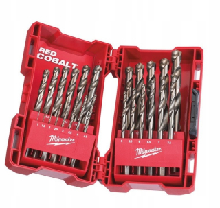 Vrták, zahlbovák - Milwaukee vŕtačka sada 25 ks 1-13 mm kobalt
