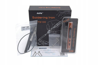 Miniware spájkovanie železa TS100 a+BC2 (Golden)