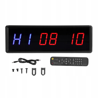 Regulátor - LED Training Clock v telocvični
