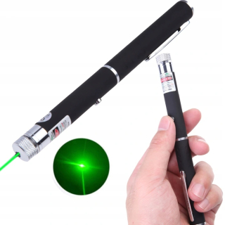Ukazovadlo - Silný laserový laserový zelený laserový index + batérie