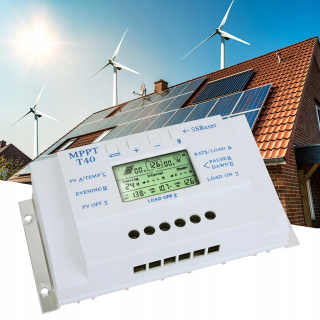 MPPT 40A LCD Solar Regulator