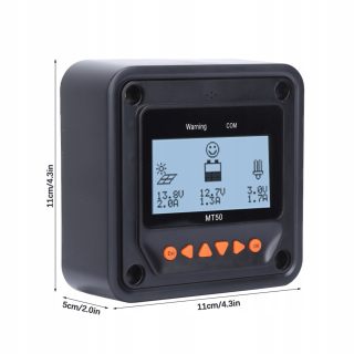 MPPT solárny ovládač LCD Meter