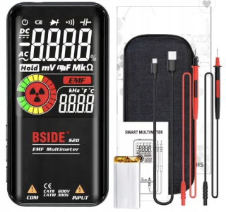EMF elektromagnetický poľný merač multimetra