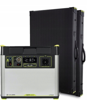 Energetický sklad 3032Wh, Solar 400W a 230V Socket
