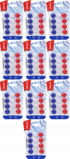 Magnetická tabuľa - MEMOBE MAGNETY 20 mm 12 kcs Strong x10