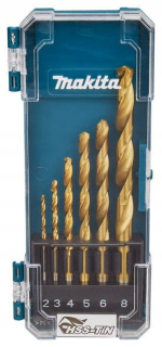 Makita Súprava 6 ks vrtákov do kovu D-72833