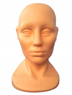 Plastová hlava Mankin pre nízke klobúky