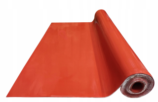Podložka, rohož - Silikónová mata mvq červená 1 mm - 1m2