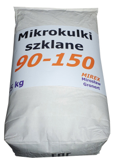 Pieskovačka - Sklenené mikročitéri 90-150um brúsenie pre hliník