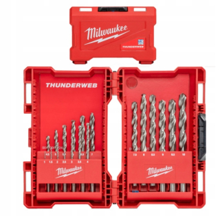 Milwaukee Thunderweb Sada vŕtačiek 1-10 mm 19 ks