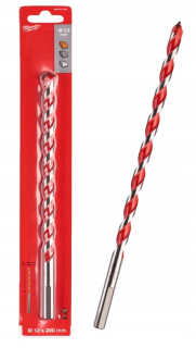 Milwaukee betónová tehlová betónová vŕtačka 12 mm x 260