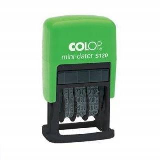 Dátumové pečiatky - Mini Datcher Printer S120 Green Line 4 mm Dátové vykopávky