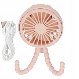 Nožnice kancelárske - Mini prenosný ventilátor 3 rýchlosti 360°