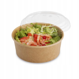 Boxy na jedlo a nápoje - Kraft Potcart Paper Bowl 149 mm 750 ml 50 ks