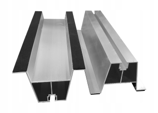 Výška lichobežníka mosta 70 mm solárne PV 300 mm