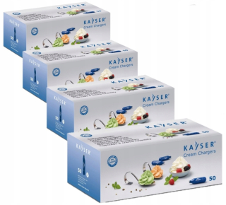 Sifónové bombičky - N2O kazety pre šľahačku Siphon Cream 200 kusov