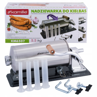Plnička klobás - Huffter Sausage Machine Szpryca 5,5 kg Kamille