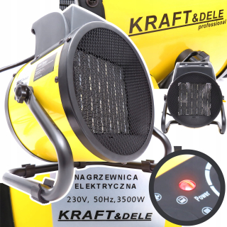 Ohrievač - Elektrický ohrievač 3,5 kW Farelka chladič