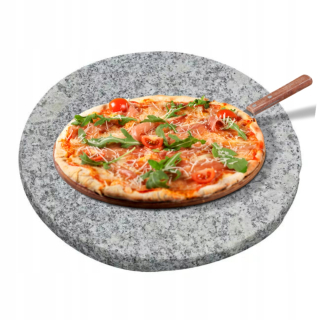 Prírodný žulový okrúhly pizza kameň
