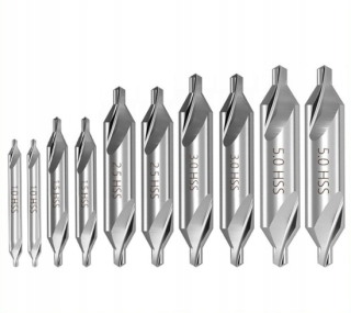 Drillinger Nakiełek Centrovanie cvičení 1-5 10 kusov