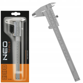 Posuvné meradlo - NEO STRMEŇ 0-150 mm NEREZ ANALÓGOVÝ 0,02 mm
