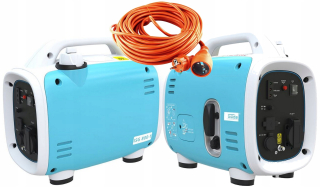 Elektrocentrála - Nemecký súhrnný invertor 800W 230V USB Cichy +