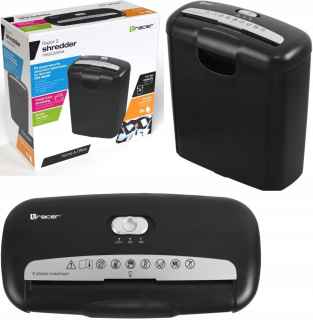 Dokument papierovej karty Shredder + 10L košík