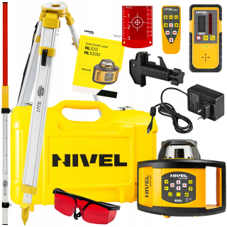 Laserový nivelák NIVEL Rotary Laser NL520 LATY statív