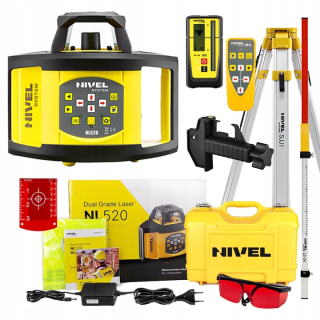 Laserový nivelák Laserová úroveň Nivel NL520 Digital+Zes