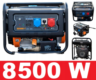Elektrocentrála - Nový trojfázový generátor výkonu 8500e-3 Kingway