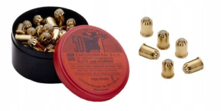 Kaziet 9x17 mm (50 ks) červená