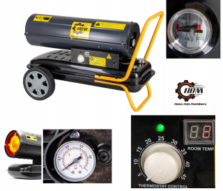 Ohrievač - Olejový ohrievací dúchadlo 20 kW LCD automatické