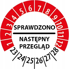 Kontrolná nálepka, indikátor 20 mm/108 ks R