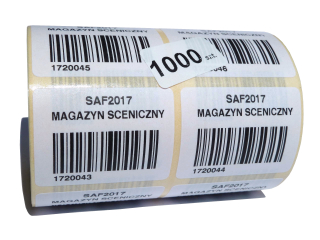 Samolepiace print etikety - Nálepky s nálepkou s nálepkou 45x17mm