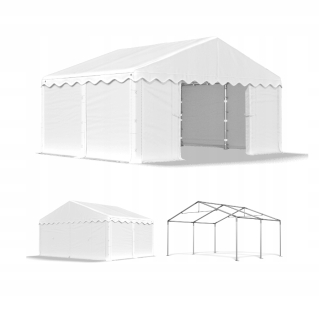Skladové stany - 3x4m skladový pavilón časopis Domov