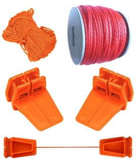 Hák, záves - Murivo String napínač + reťazec 100 MB