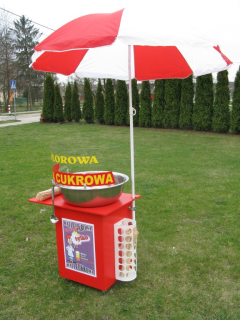 Stroj na cukrovú vatu - Nový stroj na bavlnené vlny, cukrová vata, certifikát