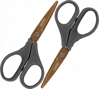 Nožnice kancelárske - Grand Titanium Scissors 13 cm šedá x 2