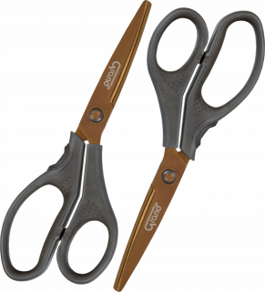 Nožnice kancelárske - Titánové nožnice Grand 21cm Grey 2 kusy