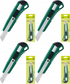 Nože na papier - Nôž s vymeniteľnou čepeľou a 18 mm x4 Grand Lock