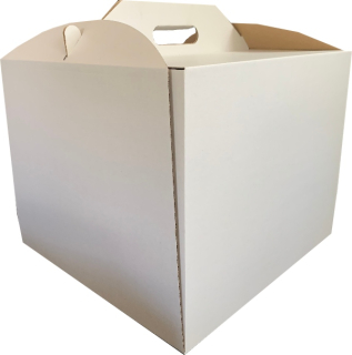 Boxy na jedlo a nápoje - Balenie kartónovej skrinky pre tortu 28x28x25cm 5 ks