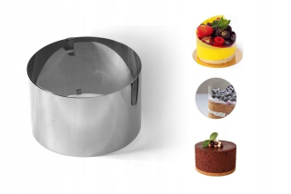 Hindband Rim forma prispôsobiteľný pre koláčový koláč 10 cm