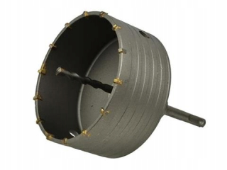 Vrtačka, vrták - Otvor s stenou stenu steny 125 mm geko