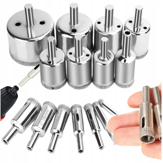 DIAMANTOVÉ OTVOROVÉ PILY PRE 5-50MM SKLENÉ GRESOVÉ DLAŽDICE