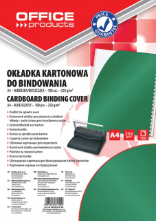 Obaly na väzbu kartón A4 100ks zelené
