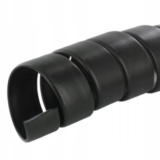 Špirálový pokryt hydraulických hadíc 34-44 mm čierny