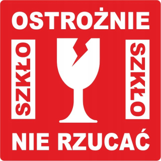 Samolepiace print etikety - Opatrne vyhoďte štítky nálepiek X1000 PCS